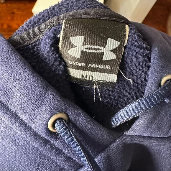 Under Armour Men's Blue Hoodie - Picture 10 of 10